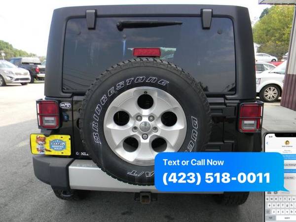 2013 Jeep Wrangler Unlimited Sahara 4WD - EZ FINANCING AVAILABLE! for sale in Piney Flats, TN – photo 6