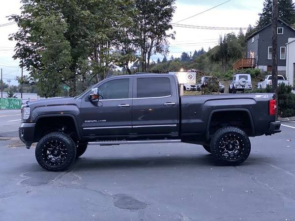 2015.5 GMC SIERRA 2500 DENALI DURAMAX 4X4 LIFTED 7-8" BDS LIFT NEW... for sale in Portland, OR – photo 2
