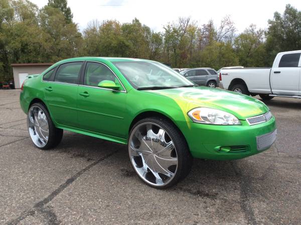 2010 Chevrolet Impala with 30" wheels for sale in Baxter, MN – photo 4