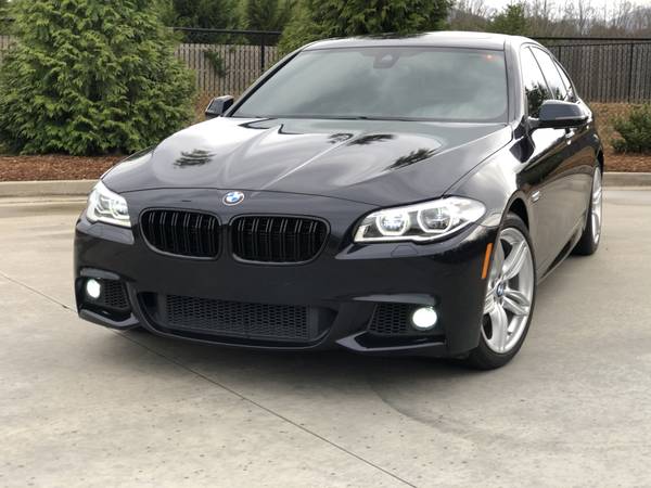 2015 BMW 550i xDrive M-Sport AWD 52k miles Blue/Black Super Clean for sale in Asheville, NC – photo 10