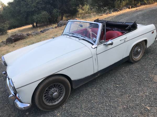 1969 MG Midget (8,700 OBO) PRICE REDUCTION! for sale in Grass Valley, CA