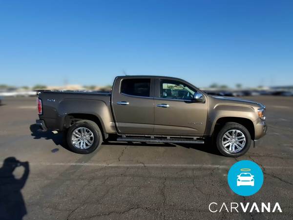 2015 GMC Canyon Crew Cab SLT Pickup 4D 5 ft pickup Brown - FINANCE -... for sale in Long Beach, CA – photo 13