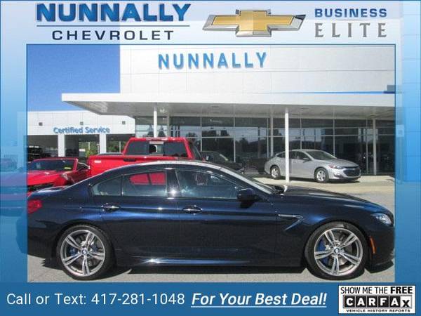 2014 BMW M6 Base sedan Blue for sale in Bentonville, AR