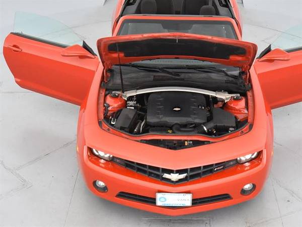 2013 Chevy Chevrolet Camaro LT Convertible 2D Convertible RED - for sale in Atlanta, FL – photo 4