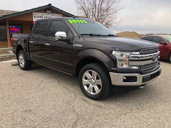 Like New! 2018 Ford F150 Crew Cab Lariat 4X4, LOADED! 51K Miles -... for sale in Idaho Falls, ID