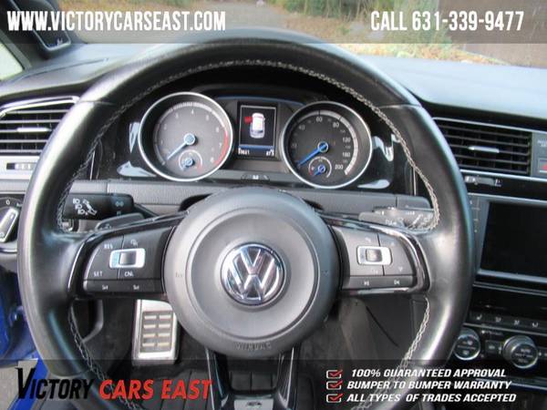 2017 Volkswagen Golf R 4-Door DSG w/DCC/Nav - cars & trucks - by... for sale in Huntington, NY – photo 22