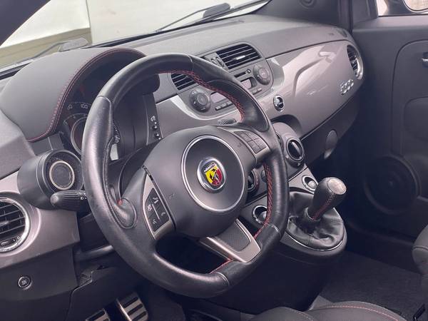 2013 FIAT 500 Abarth Hatchback 2D hatchback Gray - FINANCE ONLINE -... for sale in Washington, District Of Columbia – photo 23