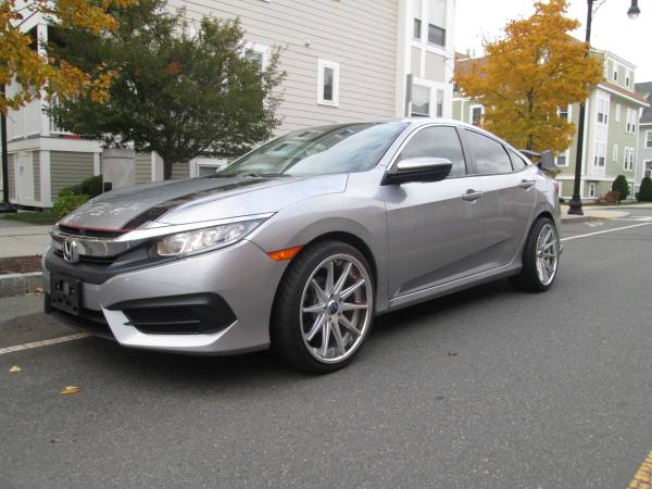 2018 HONDA CIVIC CUSTOM ONLY 15000 MILES 1 OWNER BEST DEAL AROUND for sale in Brighton, MA