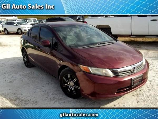 2012 HONDA CIVIC LX QUALITY USED CARS! - - by dealer for sale in Houston, TX