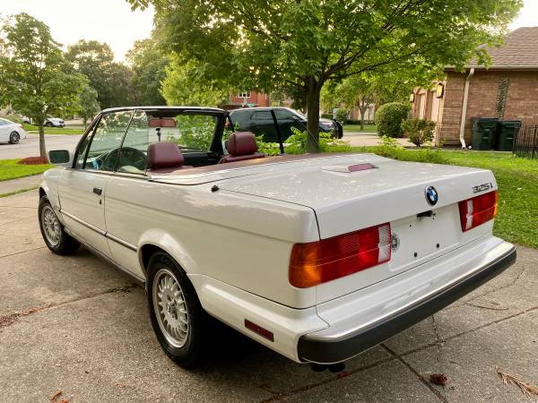 1989 Bmw 325i Convertible ALPINE WHITE for sale in Glenview, IN – photo 7