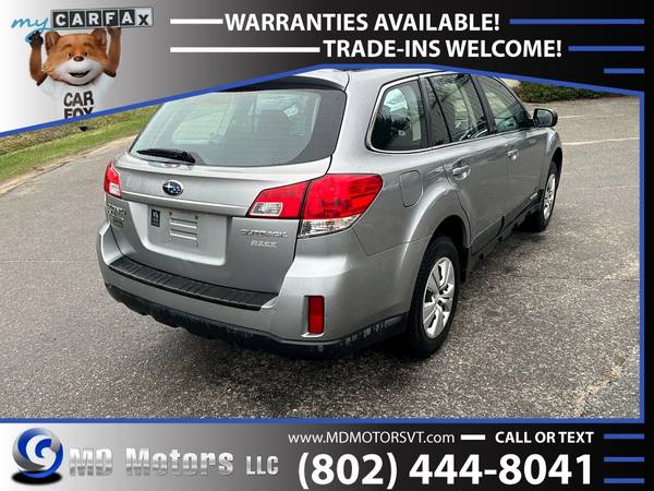 2011 Subaru Outback 25i 25 i 25-i AWDWagon 6M 6 M 6-M FOR ONLY for sale in Williston, NH – photo 6