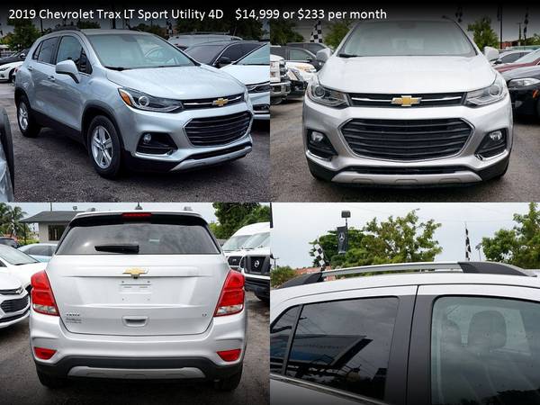 233/mo - 2020 Chevrolet Trax LT Sport Utility 4D FOR ONLY - cars & for sale in Miami, FL – photo 19
