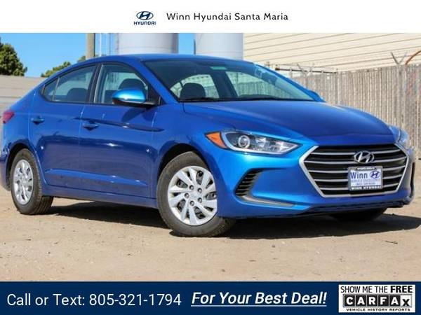 2017 Hyundai Elantra SE sedan Electric for sale in Santa Maria, CA