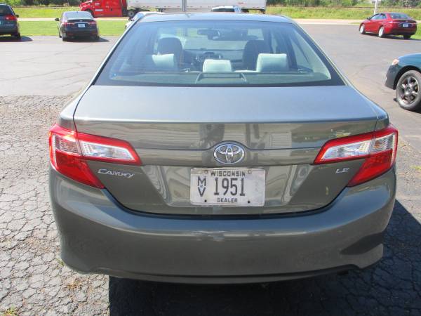 2012 toyota camry le - - by dealer - vehicle for sale in spencer, WI – photo 6