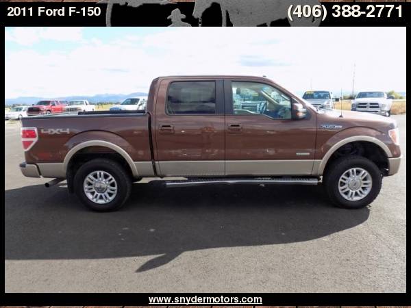 2011 Ford F-150, eco-boost, lariat/loaded, 4x4 for sale in Belgrade, MT – photo 4