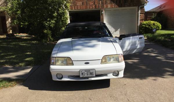 1989 Ford Mustang GT convertible for sale in Amarillo, TX – photo 6