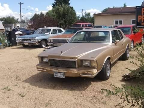 1978 chevy monte carlo for sale in La Junta, CO