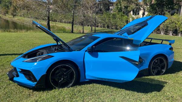C8 Corvette Rapid Blue for sale in West Palm Beach, FL – photo 11