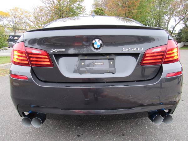 BMW 2015 550I XDrive Msport Grey/Chestnut 101K Auto Super Clean -... for sale in Baldwin, NY – photo 6