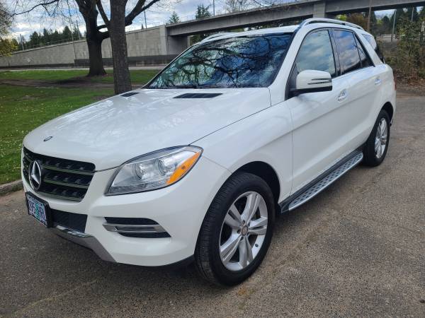 2015 Mercedes ML350 4 Matic White/Black Driver Assist Premium Pack for sale in Portland, OR