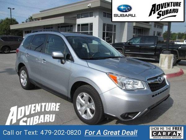 2014 Subaru Forester 2.5i Limited suv Ice Silver Metallic for sale in Fayetteville, AR
