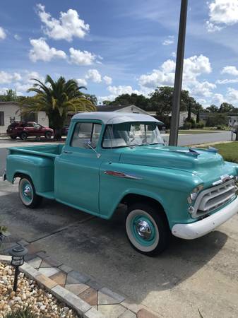 57 Chevy P/U truck for sale in Brooksville, FL – photo 2