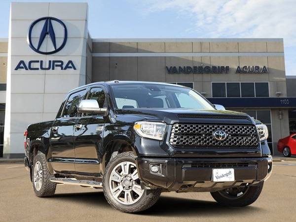 2018 Toyota Tundra Platinum - - by dealer - vehicle for sale in Arlington, TX