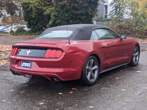2015 Ford Mustang V6 SKU:F5330336 Convertible - cars & trucks - by... for sale in Bellevue, WA – photo 6