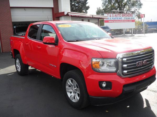 2018 GMC Canyon SLE 4x4 4dr Crew Cab 5 ft. SB - No Dealer Fees! -... for sale in Colorado Springs, CO – photo 3