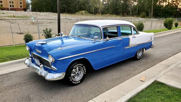 1955 Chevrolet Bel Air Clean Daily Driver Classic - cars & trucks -... for sale in Missoula, CA – photo 2