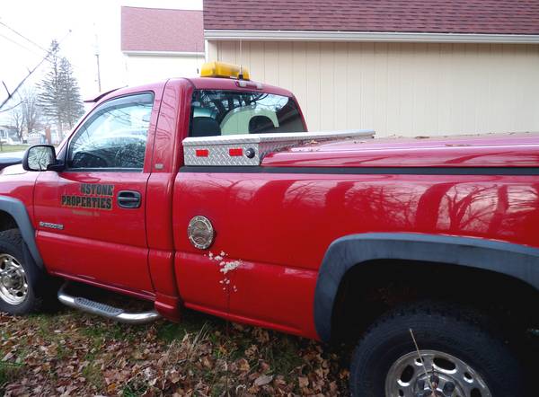 2002, Chevy Silverado 2500, Red Plow/Cap/Tool Box for sale in Raymond, NH – photo 6