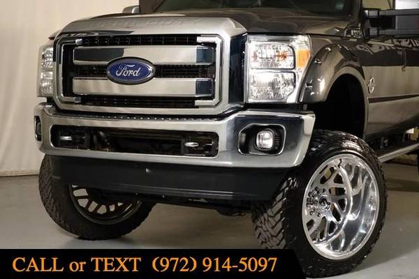2015 Ford F-350 F350 F 350 SRW Lariat - RAM, FORD, CHEVY, GMC, LIFTED for sale in Addison, TX – photo 18