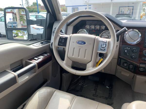 2008 Ford F350 SD Crew LARIAT DIESEL 4X4 DUALLY NAV LEATHER LOW MILES for sale in Stanton, CA – photo 16