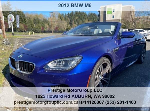 2012 BMW M6 CONVERTIBLE - - by dealer - vehicle for sale in Auburn, WA – photo 4