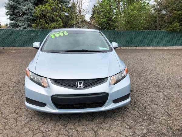 12 HONDA CIVIC LX 2D AUTOMATIC 4CYLINDER GAS SAVER 1 OWNER CLEAN TITLE for sale in Gresham, OR – photo 8