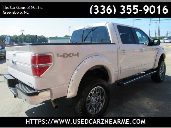 2014 FORD F150 LARIAT SUPERCREW 4X4*ONE OWNER*CLEAN*WE FINANCE*LRG'S* for sale in Greensboro, NC – photo 5