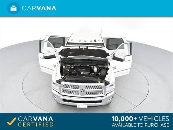 2014 Ram 3500 Crew Cab Laramie Pickup 4D 6 1/3 ft pickup White - for sale in Cleveland, OH – photo 12