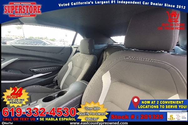 2018 CHEVROLET CAMARO 1LT CONVERTIBLE-EZ FINANCING-LOW DOWN! - cars... for sale in El Cajon, CA – photo 12