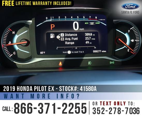 2019 Honda Pilot EX Touchscreen - Push to Start - Seats 8 for sale in Alachua, FL – photo 15
