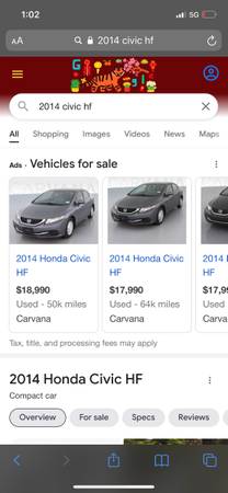 2014 Honda civic HF for sale in Fresno, CA – photo 11