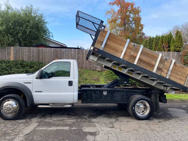 2005 Ford f550 dump truck - cars & trucks - by dealer - vehicle... for sale in Portland, OR