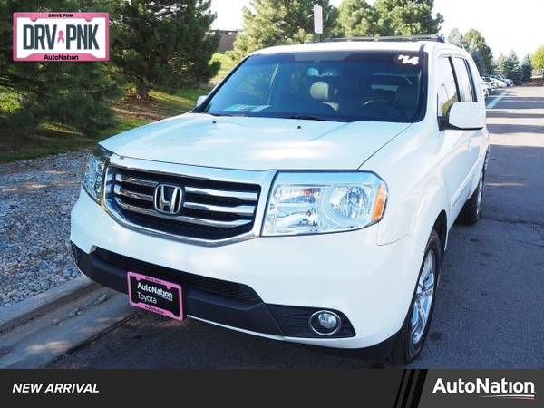 2014 Honda Pilot EX-L 4x4 4WD Four Wheel Drive SKU:EB014416 for sale in Englewood, CO
