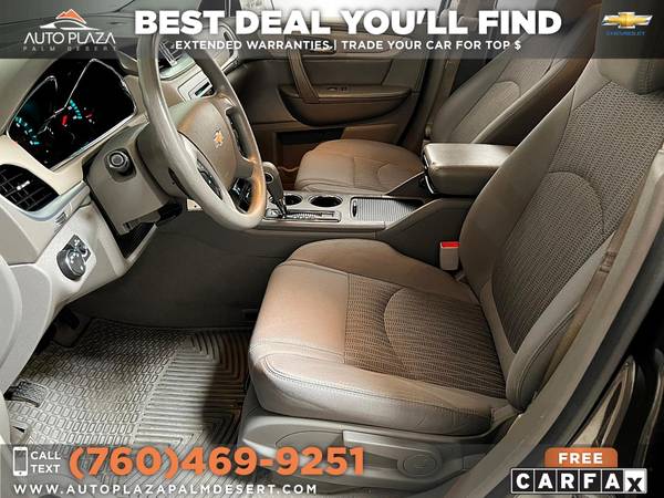 2017 Chevrolet Traverse LS One Owner, Clean - - by for sale in Palm Desert , CA – photo 9