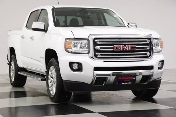 SLEEK White Canyon *2018 GMC SLT* 4WD Crew Cab *NAVIGATION - CAMERA*... for sale in Clinton, MO – photo 19