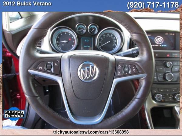 2012 BUICK VERANO LEATHER GROUP 4DR SEDAN Family owned since 1971 -... for sale in MENASHA, WI – photo 13