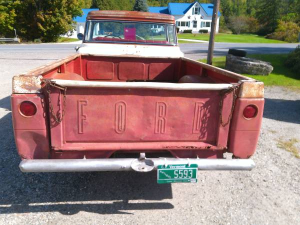 1959 Ford F100 Custom - - by dealer - vehicle for sale in Leicester, VT – photo 6