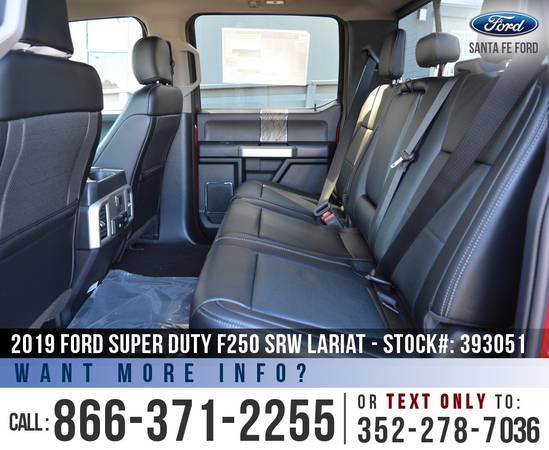 *** 2019 Ford F250 SRW Lariat *** SAVE Over $7,000 off MSRP! for sale in Alachua, GA – photo 18