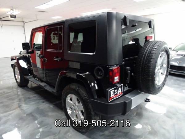2008 Jeep Wrangler 4WD Unlimited Sahara - cars & trucks - by dealer... for sale in Waterloo, IA – photo 6