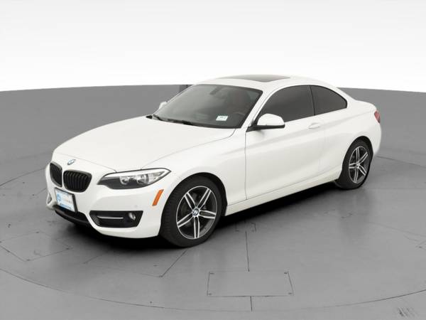 2017 BMW 2 Series 230i Coupe 2D coupe White - FINANCE ONLINE - cars... for sale in San Antonio, TX – photo 3