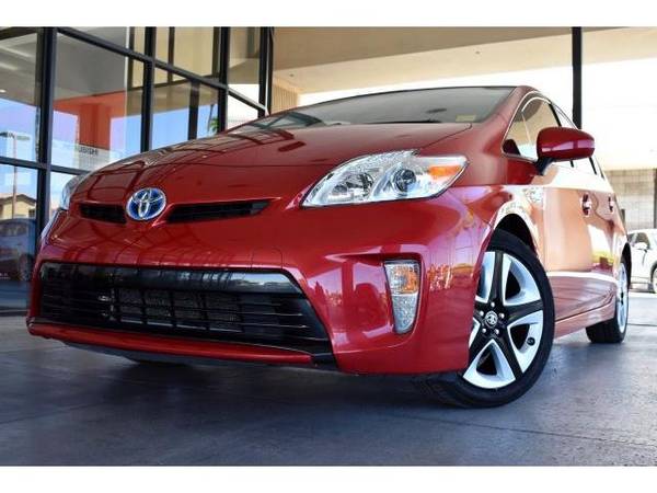 2015 Toyota Prius hatchback Four - Toyota Barcelona Red Metallic for sale in Phoenix, AZ